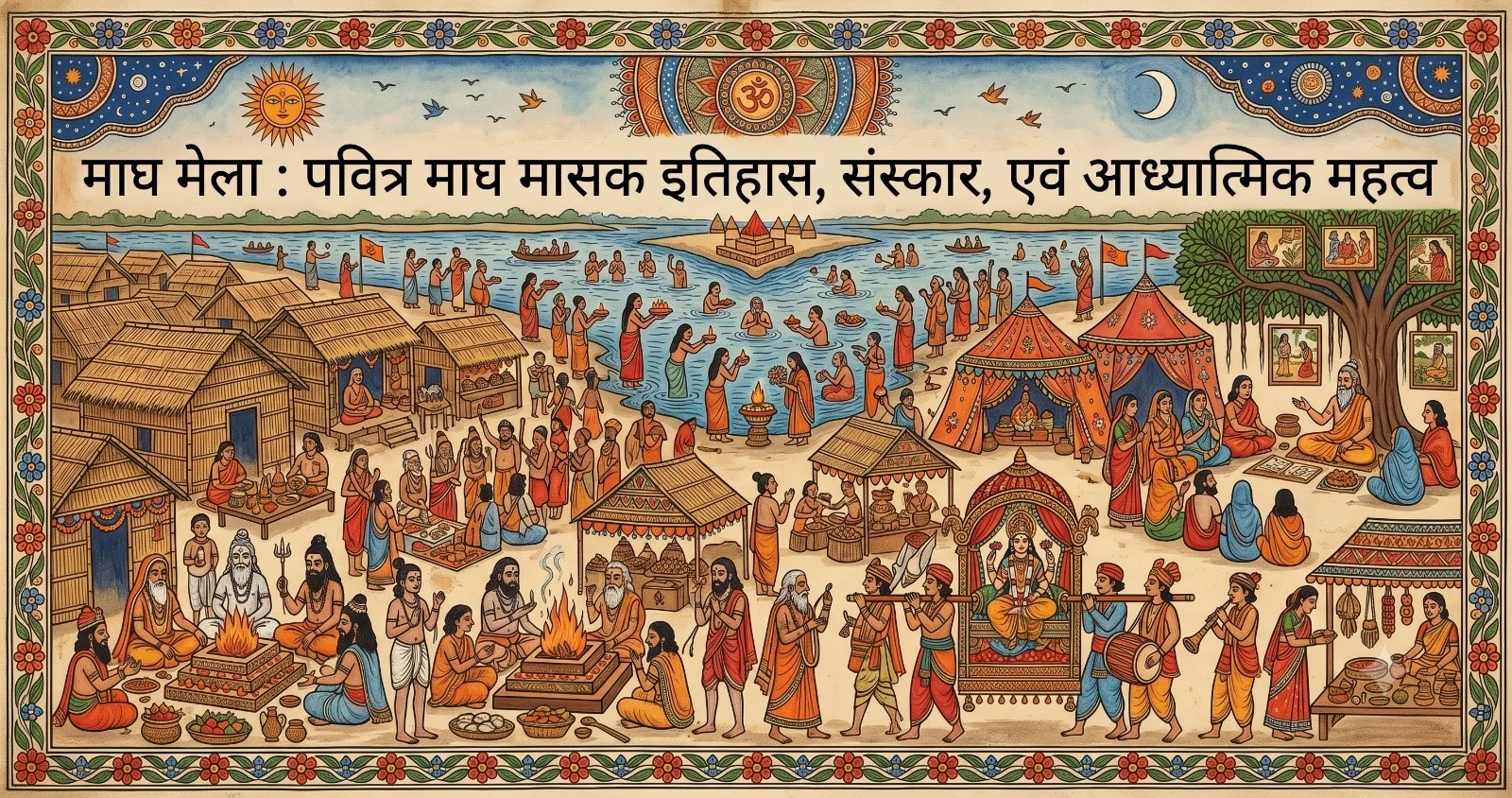 माघ मेला : पवित्र माघ मास का इतिहास, संस्कार, एवं आध्यात्मिक महत्व — KalaVihar